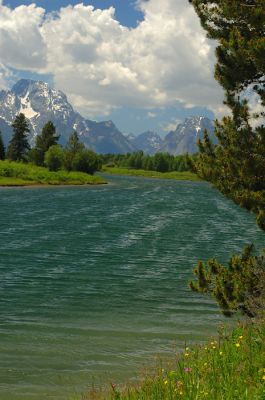Grand Teton and Snake river

