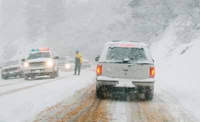 Big Cottonwood Canyon snowstorm
